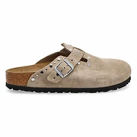 Women's  Boston Rivets Narrow Clog - Taupe