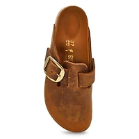 Women's Boston Big Buckle Narrow Clog - Sandcastle