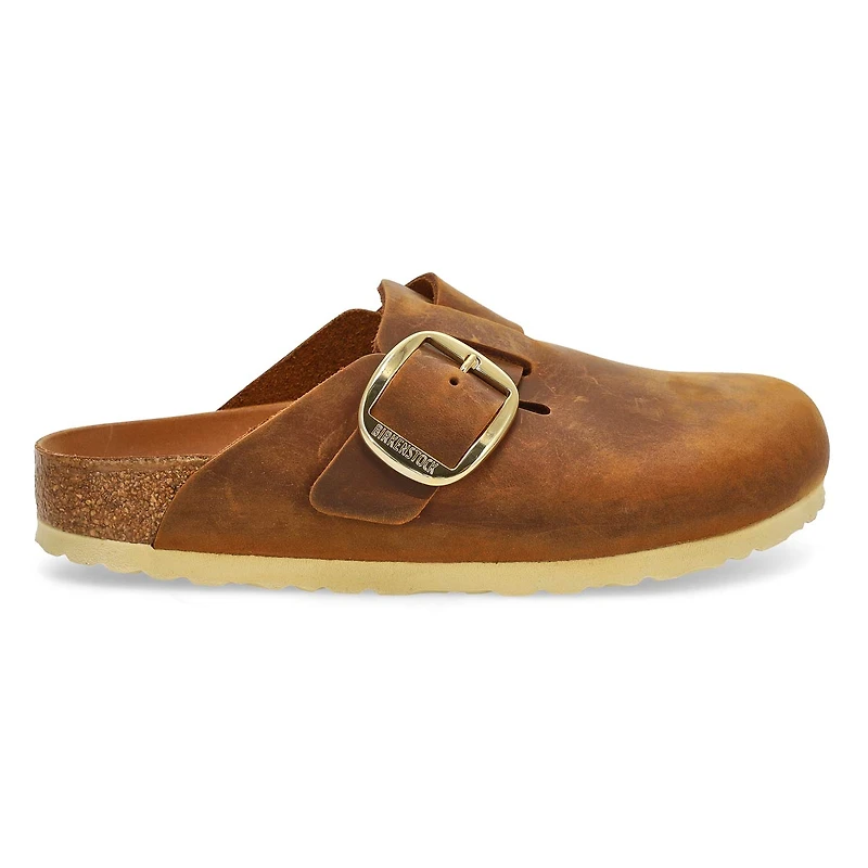 Women's Boston Big Buckle Narrow Clog - Sandcastle