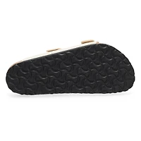 Sandale  2 brides en Birko-Flor ARIZONA LEO, coqu