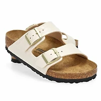 Sandale  2 brides en Birko-Flor ARIZONA LEO, coqu
