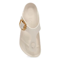 Tongs  grosse boucle GIZEH BIG BUCKLE EVA, coquil
