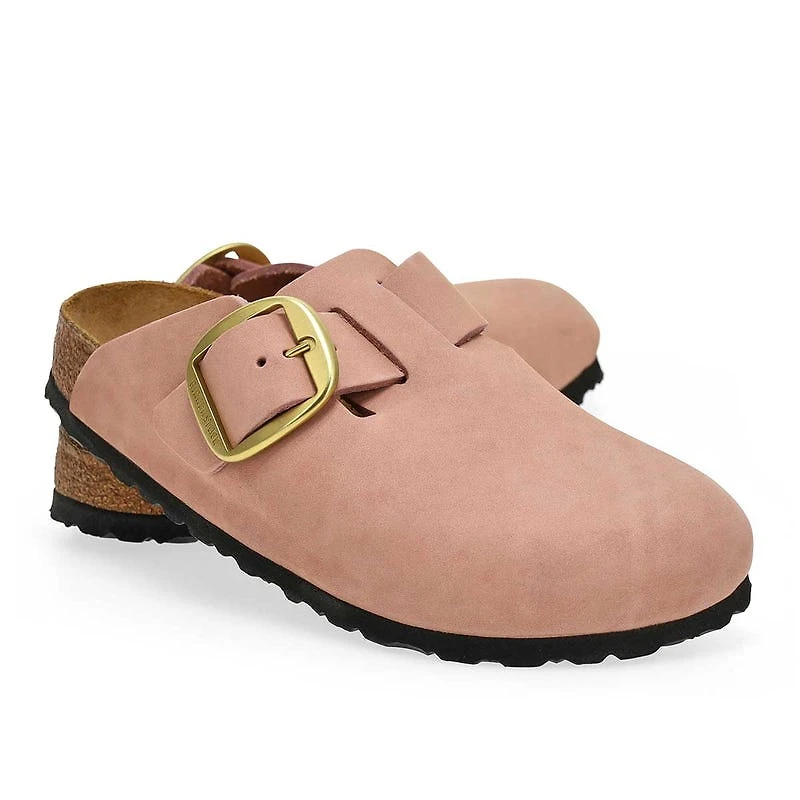 Women's Boston Big Buckle Narrow Clog