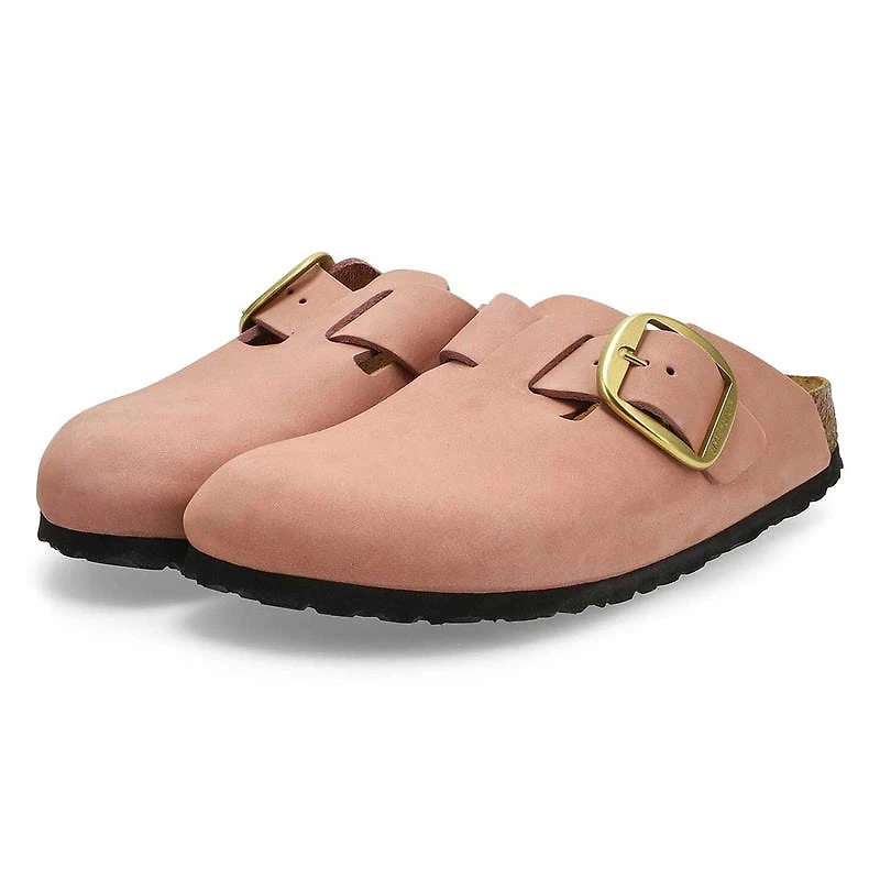 Women's Boston Big Buckle Narrow Clog