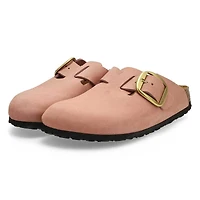Women's Boston Big Buckle Narrow Clog