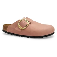 Women's Boston Big Buckle Narrow Clog