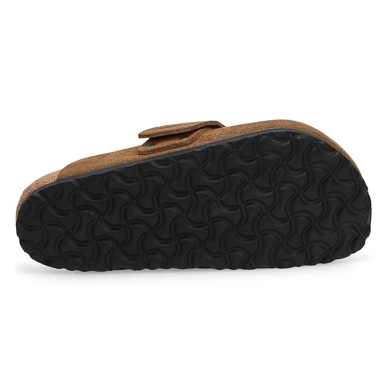 Women's  Loma Suede Casual Clog - Dark Tea