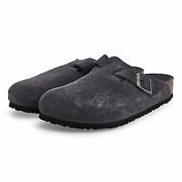 Sabot dcontract en cuir huil BOSTON, noir, homm