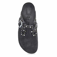 Women's  Boston Rivets Narrow Clog - Taupe