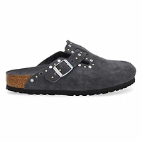 Women's  Boston Rivets Narrow Clog - Taupe