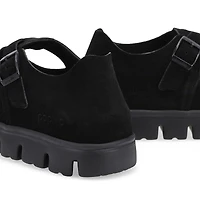 Women's Paris Chunky Platform Narrow Shoe - Black