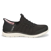 Women's Virtue Glow Slip-Ins Sneaker - Black