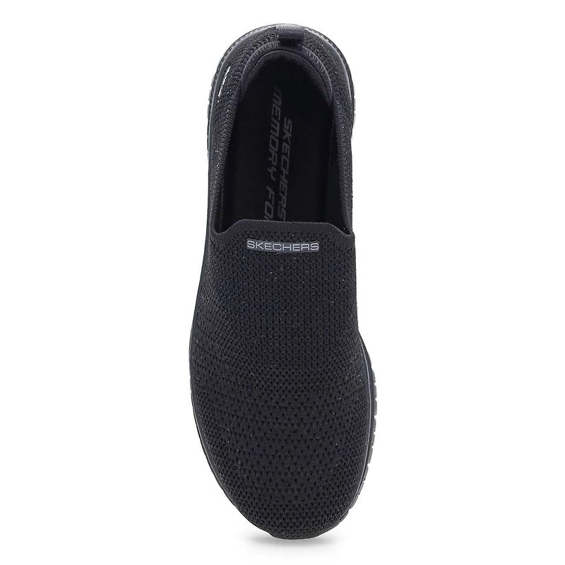 Women's Virtue Slip On Sneaker - Black/Black