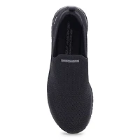 Women's Virtue Slip On Sneaker - Black/Black