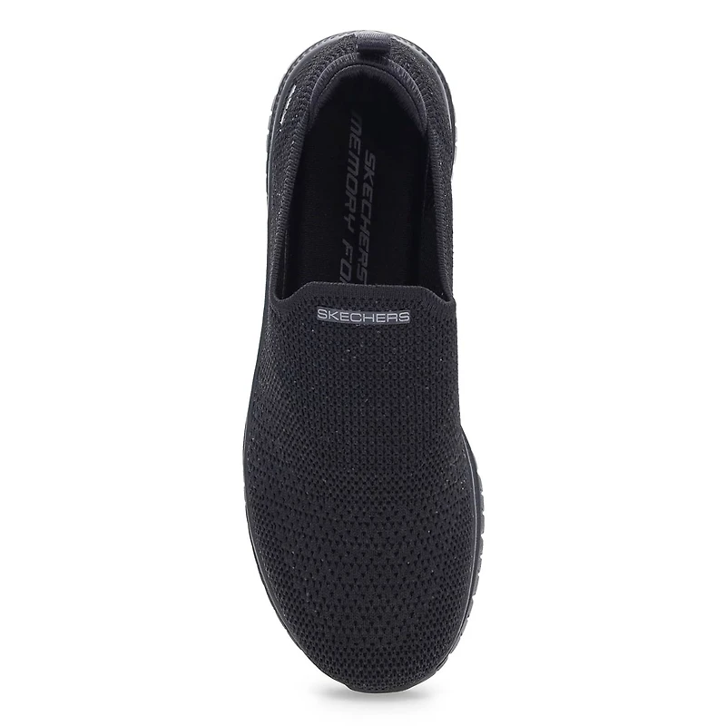 Women's Virtue Slip On Sneaker - Black/Black