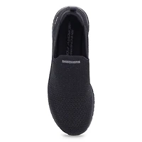 Women's Virtue Slip On Sneaker - Black/Black