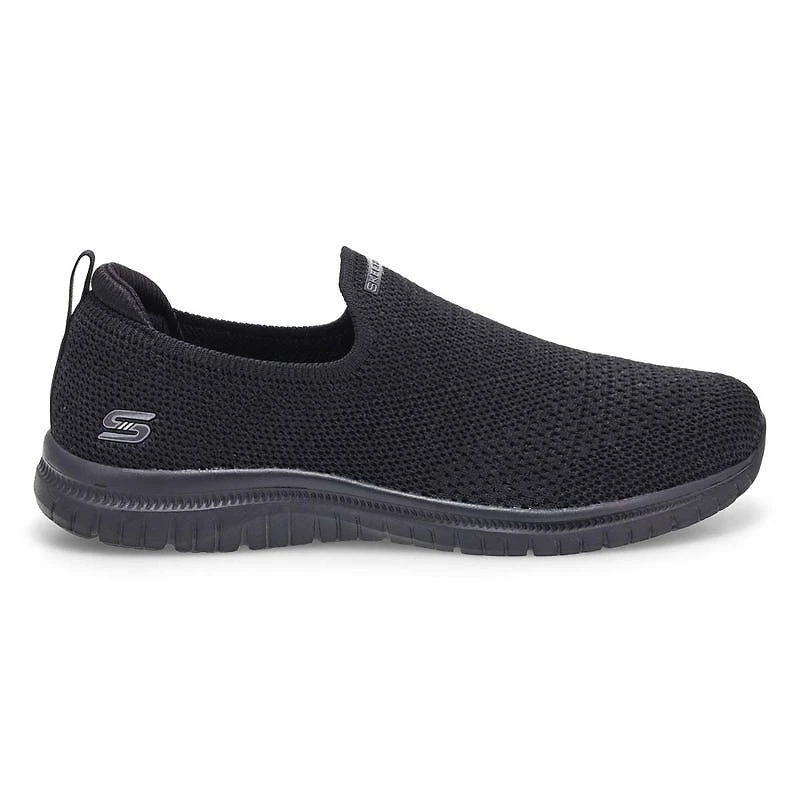 Women's Virtue Slip On Sneaker - Black/Black