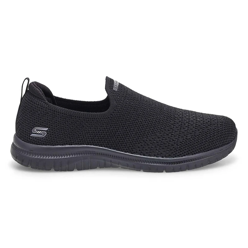 Women's Virtue Slip On Sneaker - Black/Black