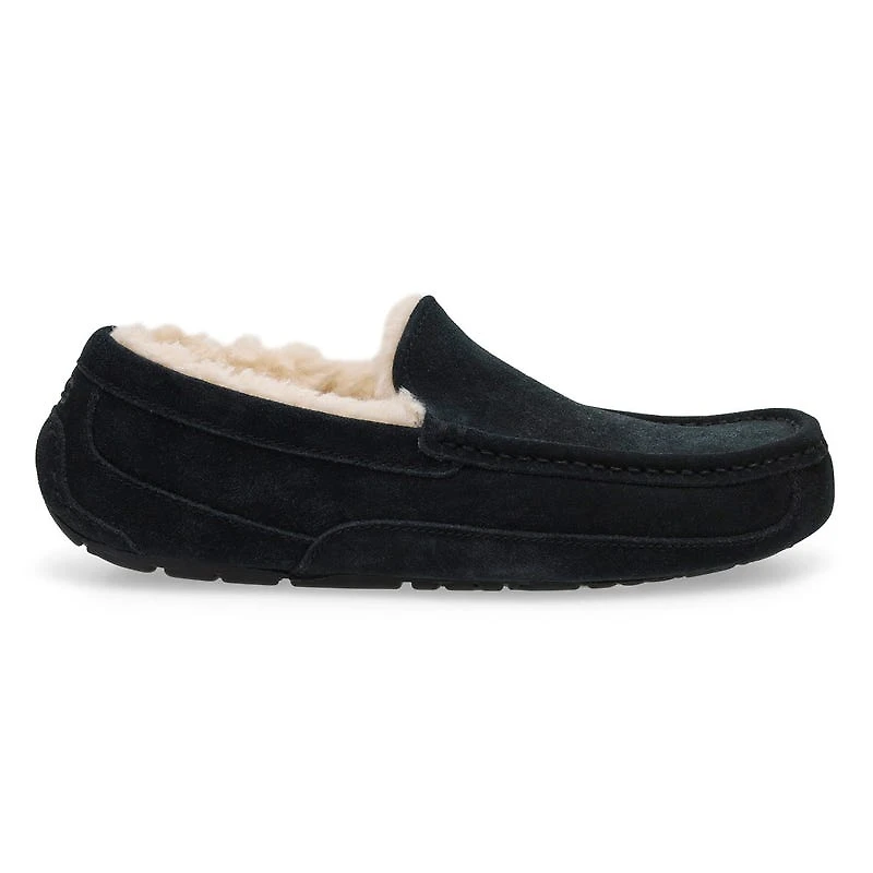 Men's Ascot Sheepskin Slipper - Black