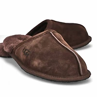 Pantoufle mouton SCUFF, châtaigne, hommes