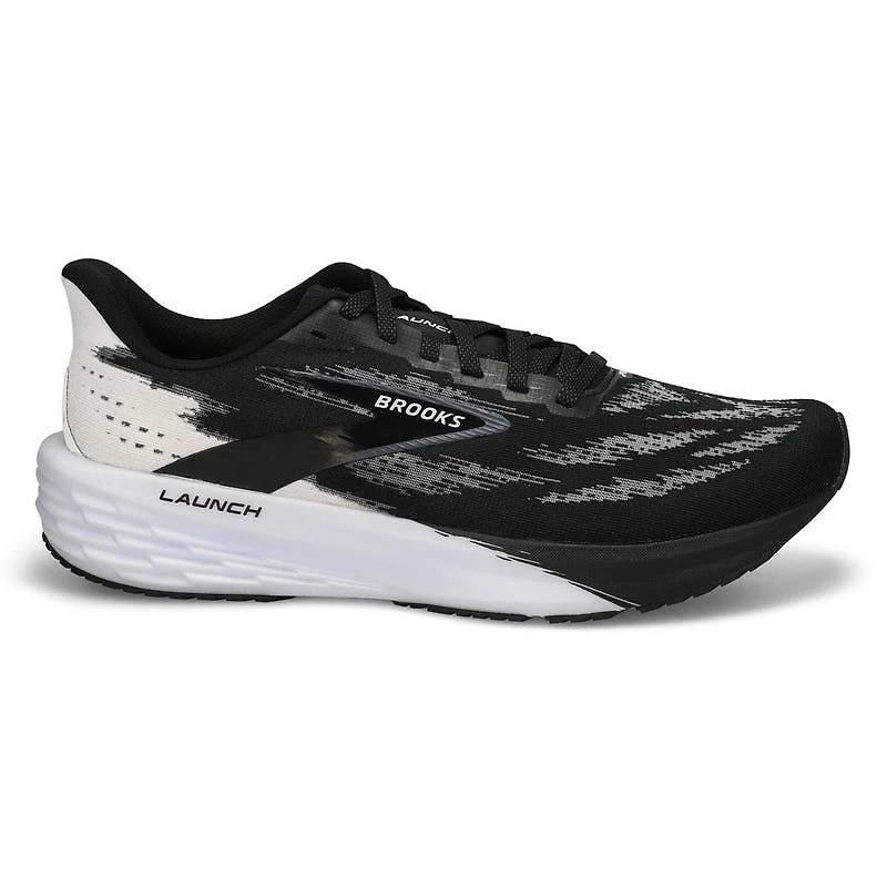 Men's Launch 11 Lace Up Performance Runner - Black