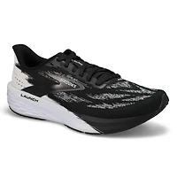 Men's Launch 11 Lace Up Performance Runner - Black