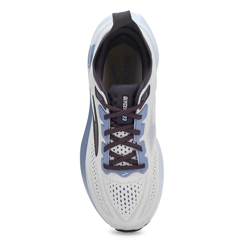 Men's Glycerin 23 Lace Up Performance Sneaker - Wh