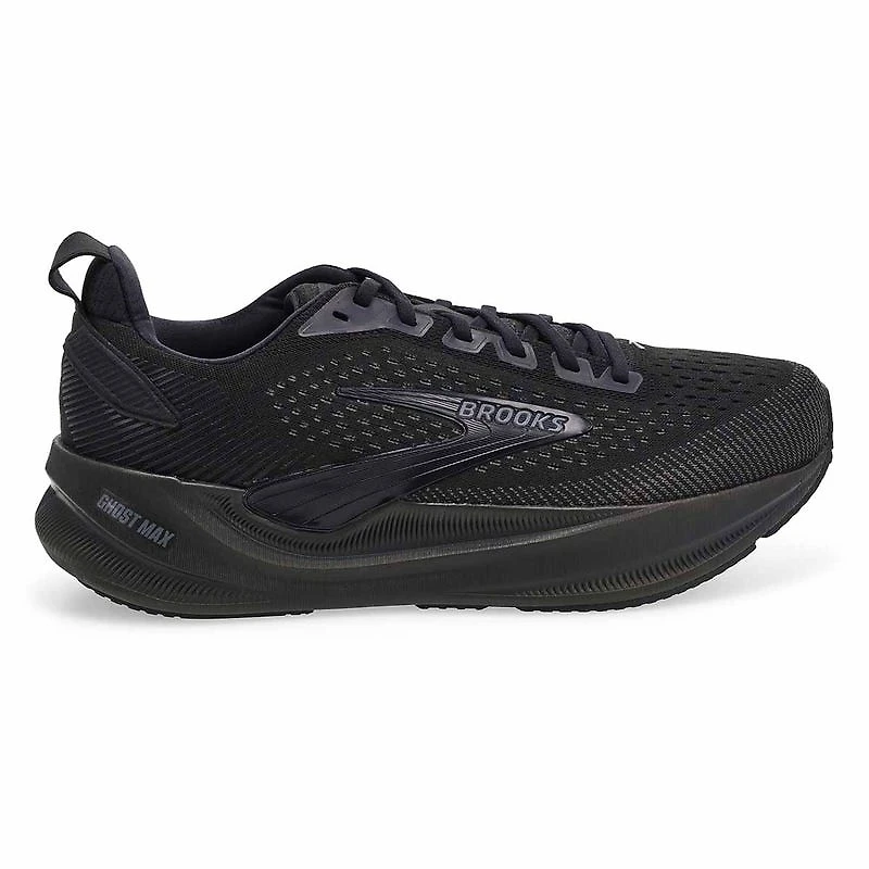 Men's Ghost Max 4 Lace-Up Running Shoe - Black/Ebo