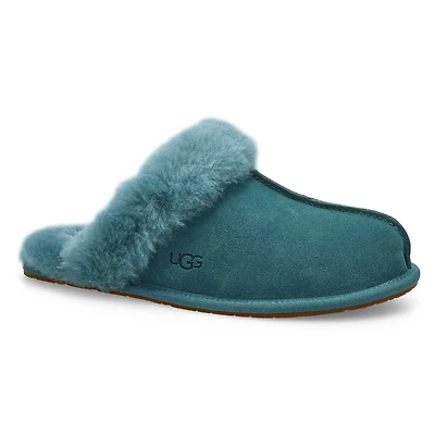 Women's  Scuffette II Sheepskin Slipper - Deep Ice