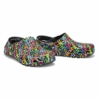Women's JGoldcrown Footsteps Clog - Black/Multi