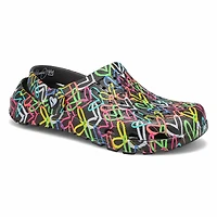Women's JGoldcrown Footsteps Clog - Black/Multi