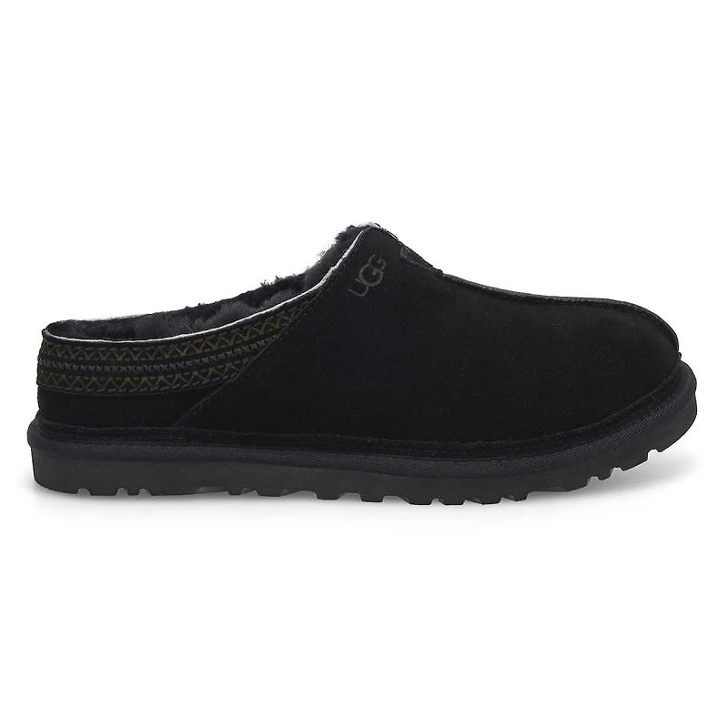 Men's Neuman Sheepskin Slipper - Black