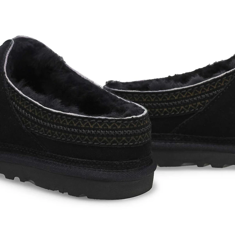 Men's  Neuman Sheepskin Slipper - Black