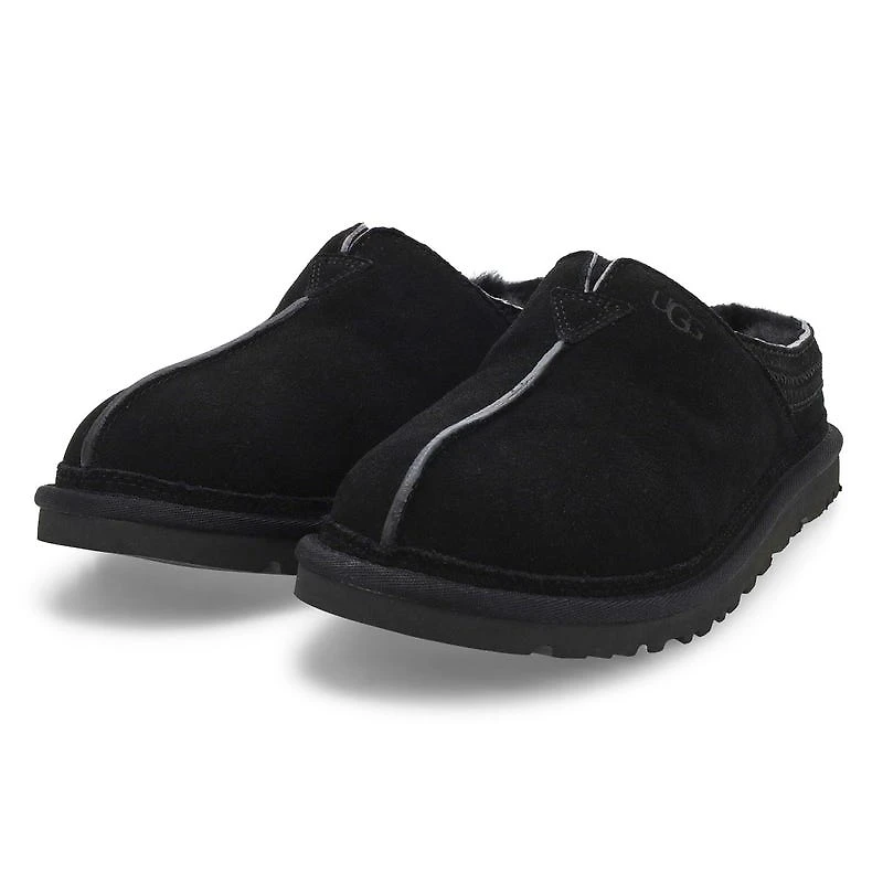 Men's Neuman Sheepskin Slipper - Black