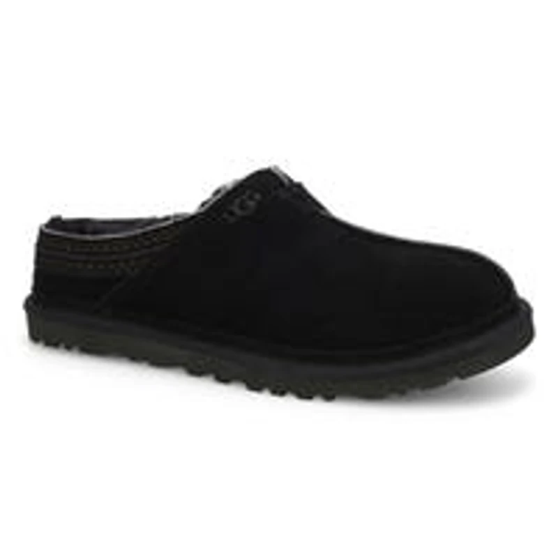 Men's Neuman Sheepskin Slipper - Black