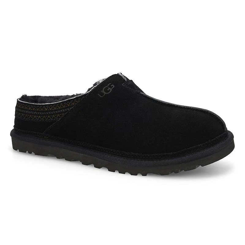 Men's Neuman Sheepskin Slipper - Black