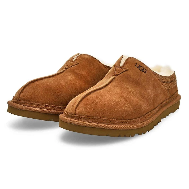 Men's Neuman Sheepskin Slipper - Black