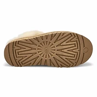 Women's Disquette Sheepskin Slipper - Chestnut