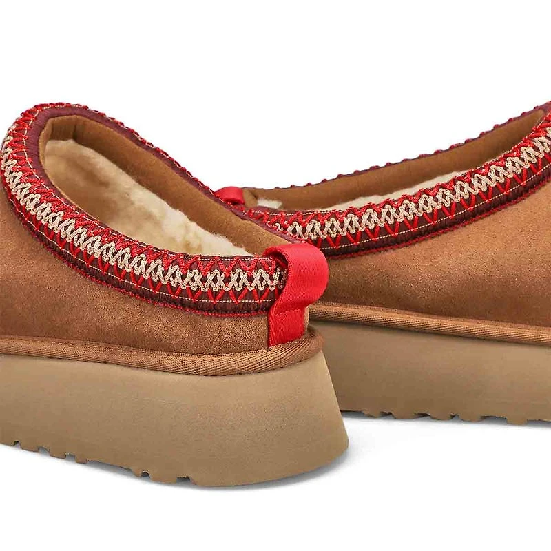 Women's Tazz Platform Slipper - Chestnut