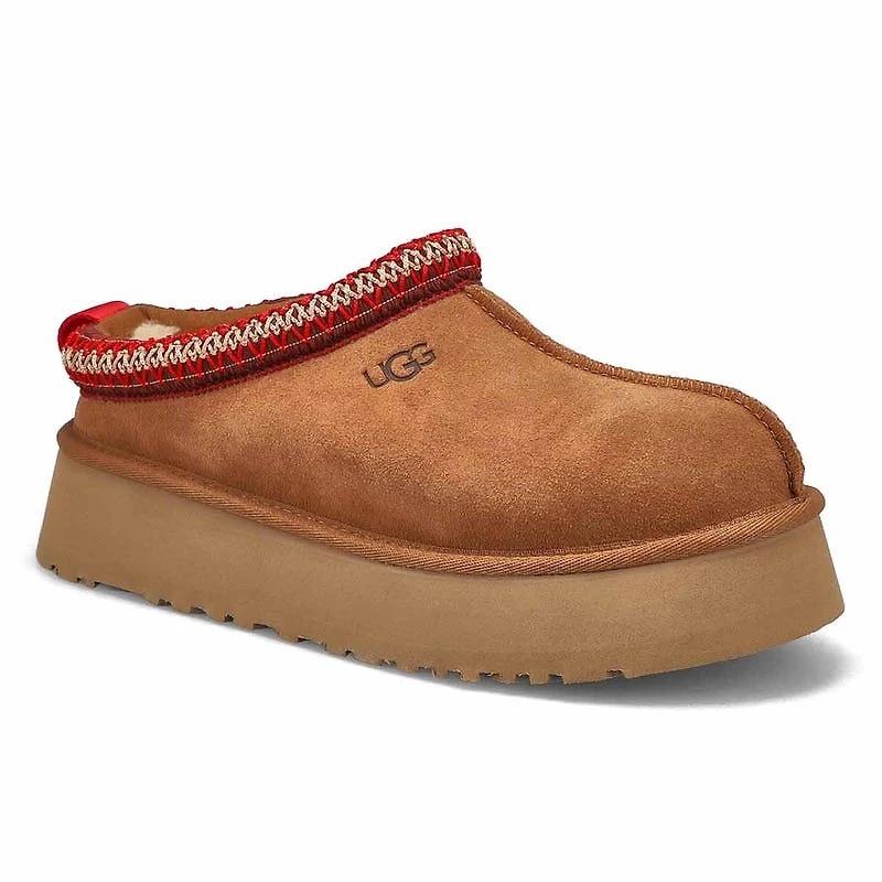 Women's Tazz Platform Slipper - Chestnut