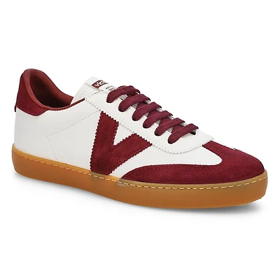 Women's Berlin Ciclista Lace Up Sneaker - White/Bu