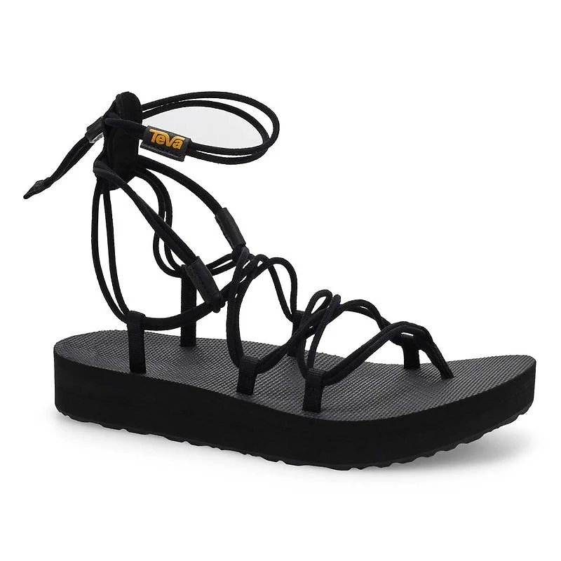 Women's Midform Infinity Sandal - Black