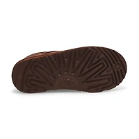 Girls'b Classic Ultra Mini Sheepskin Boot - Burnt