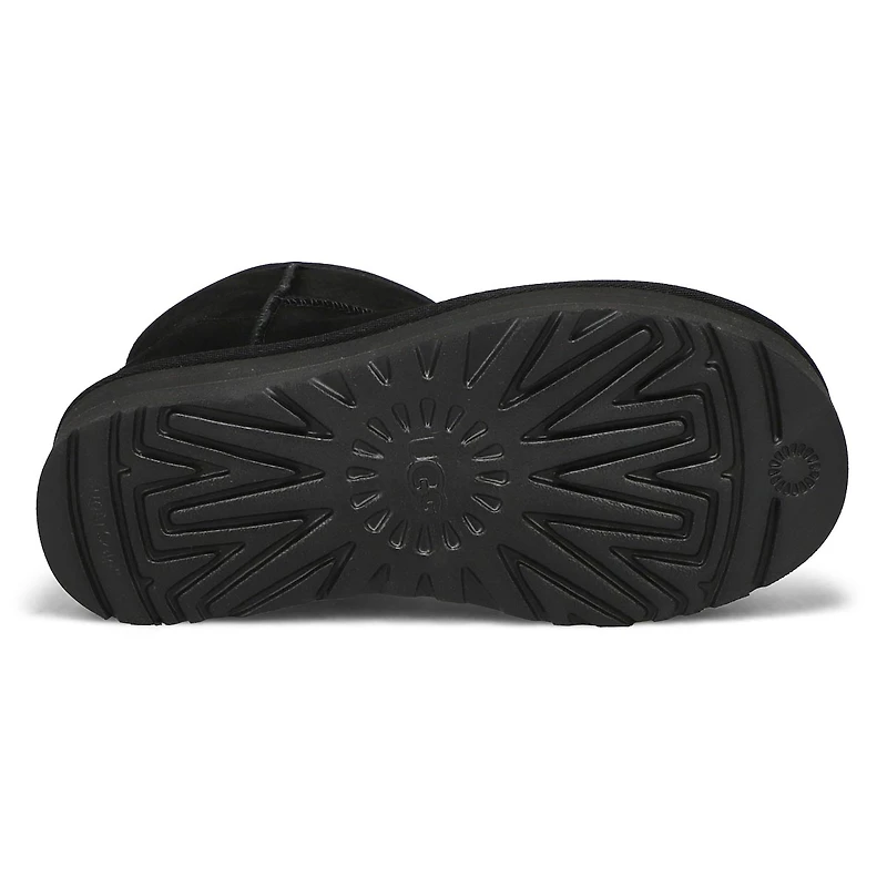 Women's Classic Mini Platform Boot - Black