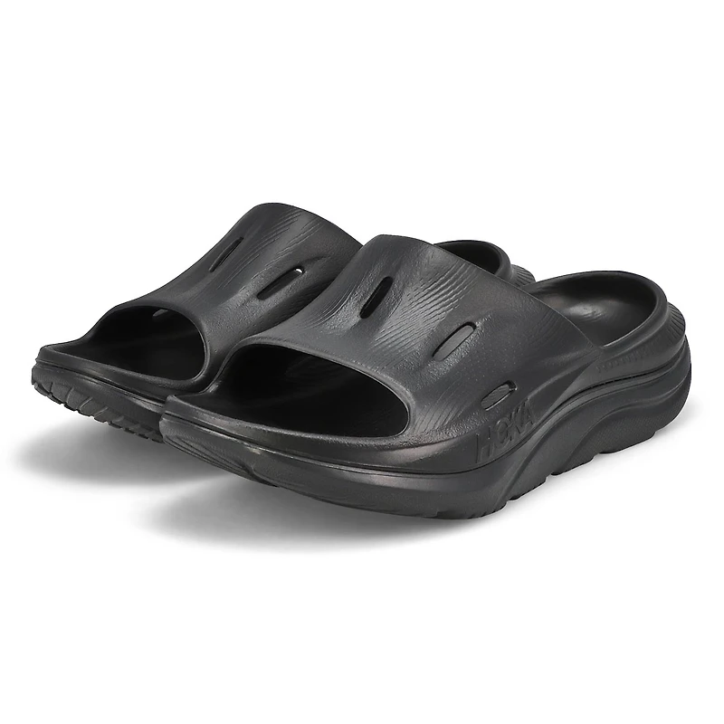 Women's Ora Recovery Slide 3 Sandal - Black/Black