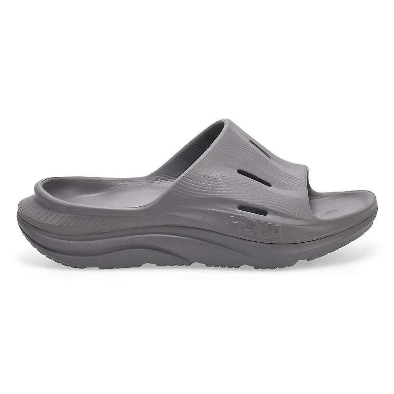 Men's Ora Recovery Slide 3 Sandal - Grey/Grey