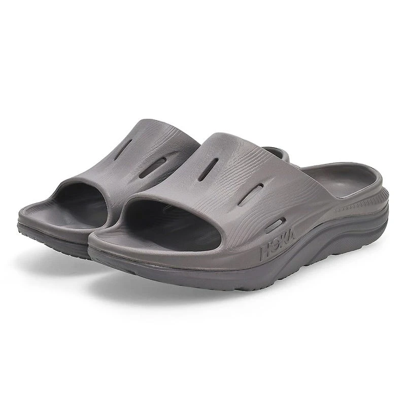 Men's Ora Recovery Slide 3 Sandal - Grey/Grey