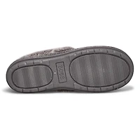 Pantoufle BOBS TOO COZY CATITUDE, anthracite,femme