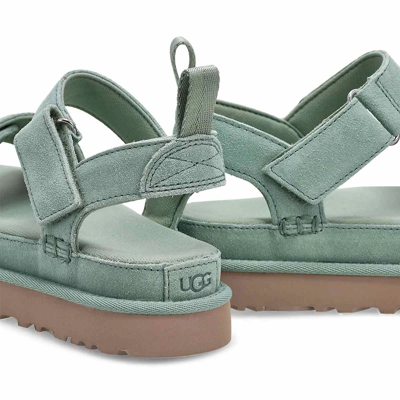 Women's Golden Star Platform Sandal - Chestnut