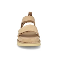 Women's Golden Star Platform Sandal - Chestnut